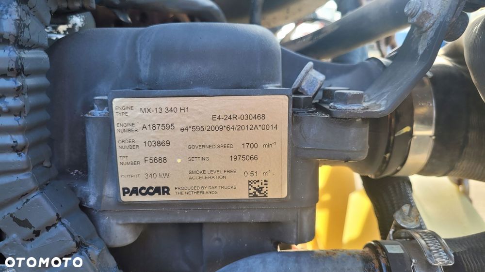 KOMPLETNY SILNIK DAF 106 MX-13 340 H1 460KM EURO 6 - 5