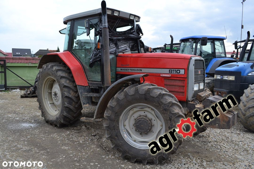 Massey ferguson części używane 8110 8120 8130 8140 8150 oś most silnik skrzynia zwolnica zębatka - 1