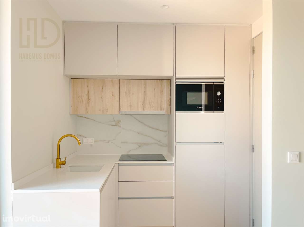 T0 Novo no D´Ouro Tower para arrendar próximo do metro em Gaia - Grande imagem: 5/45