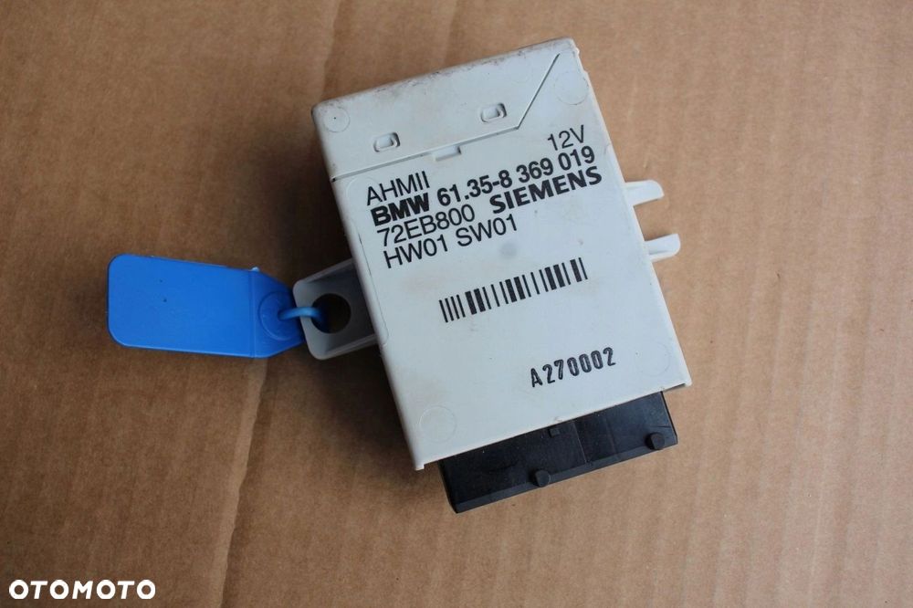 Moduł sterownik haka BMW X5 e53 e39 e46 8369019 oryginalny - 1