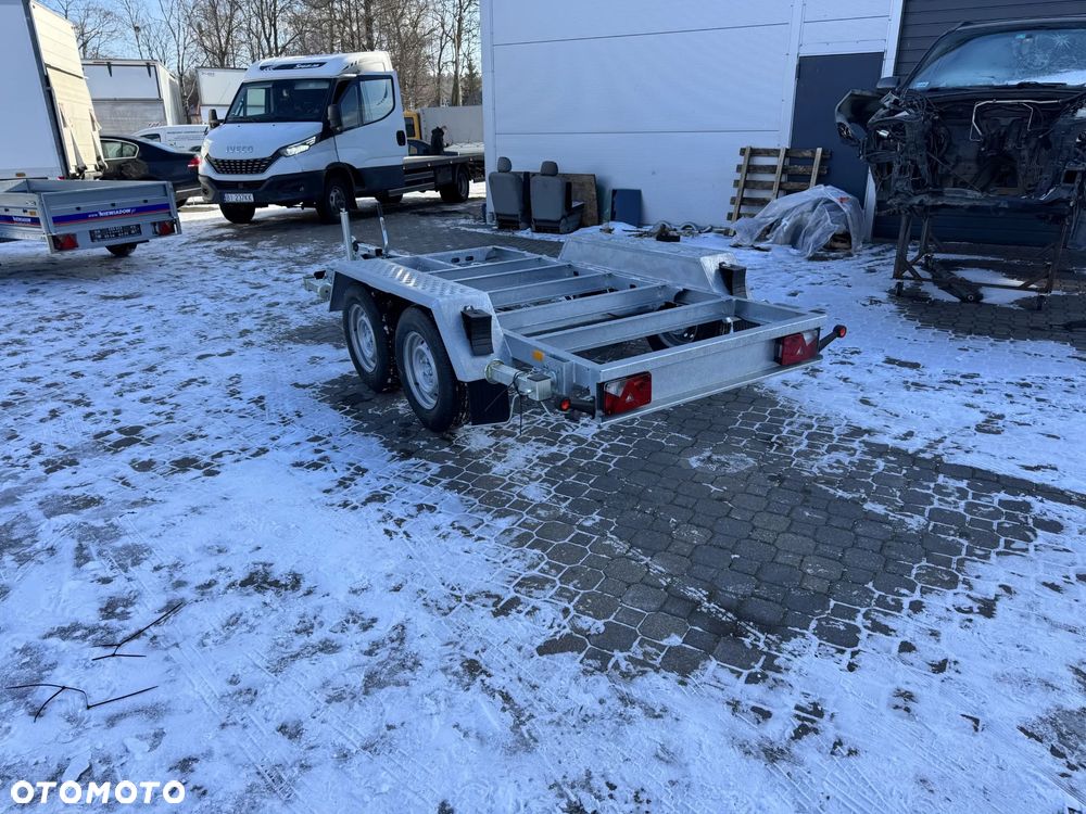 Niewiadów pod agregat prądotwórczy nowa przyczepa 2700kg 307x134cm FV 23% - 5
