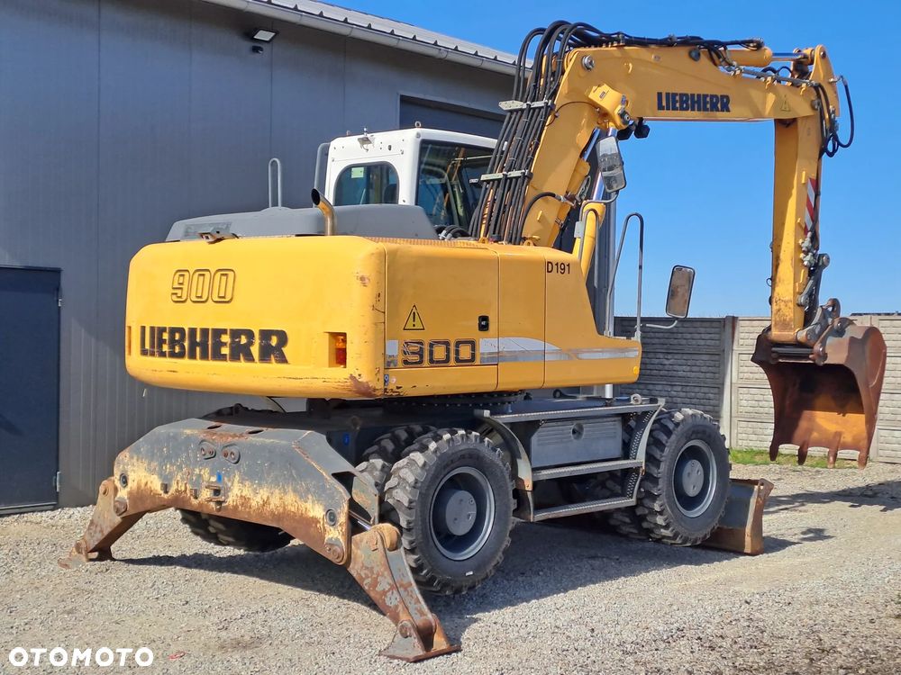 Liebherr A900 C PŁUG I PODPORY Z NIEMIEC SUPER STAN / 314 / 316 / 904 / 914 / 916 / 918 / 920 - 11