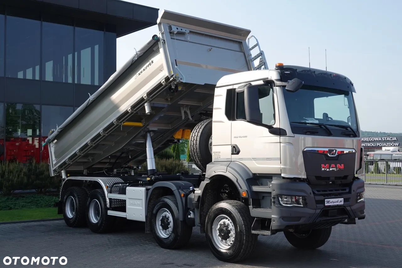 MAN TGS 41.480 / 8X8 / WYWROTKA 3 STRONNA / BORDMATIC / KH KIPPER / AUTOMAT / FABRYCZNIE NOWY / 2025 / - 2