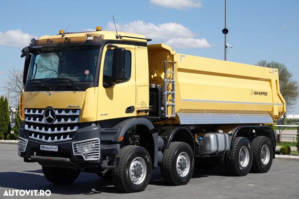 Mercedes-Benz AROCS 4145 / 8x8 / TIPPER SPATE / KH KIPPER / EURO 6 - 21