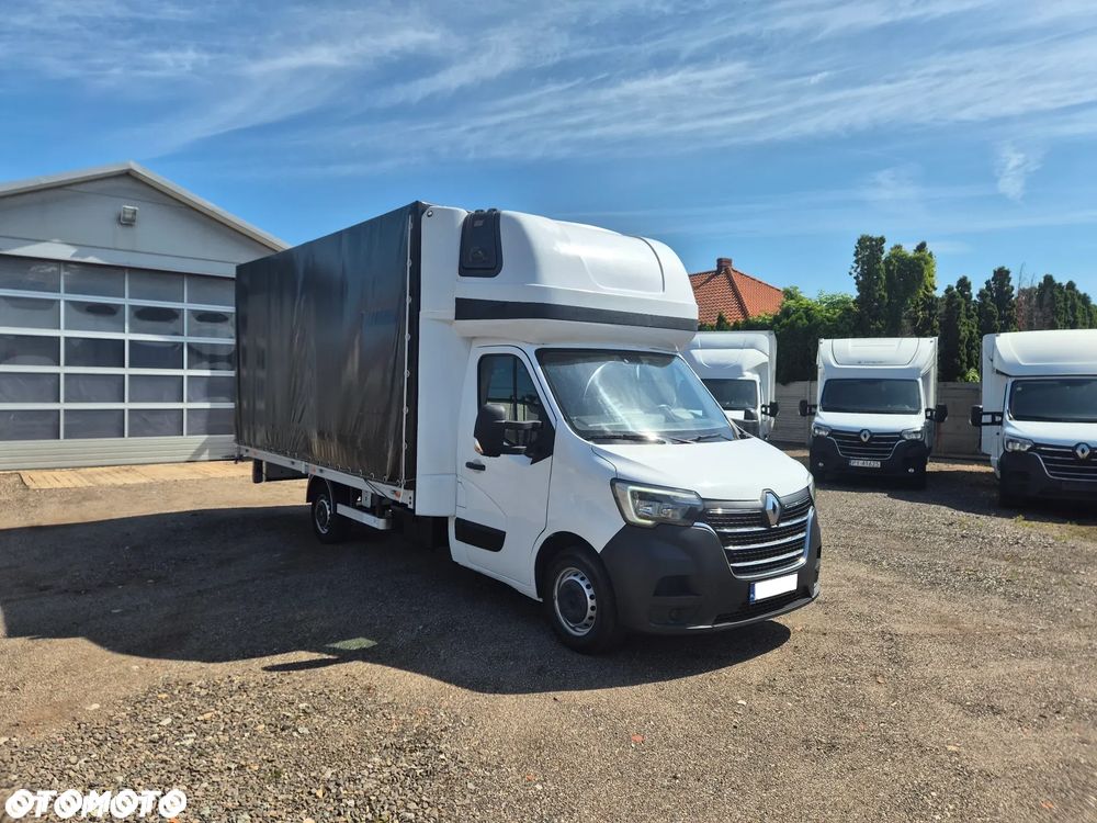 Renault MASTER FIRANA PLANDEKA 12EP 2.3 165KM SERWIS ASO BEZWYPADKOWY ZADBANY 2022 PODUSZKI FV23% REG. WYSOKOŚCI LED - 7