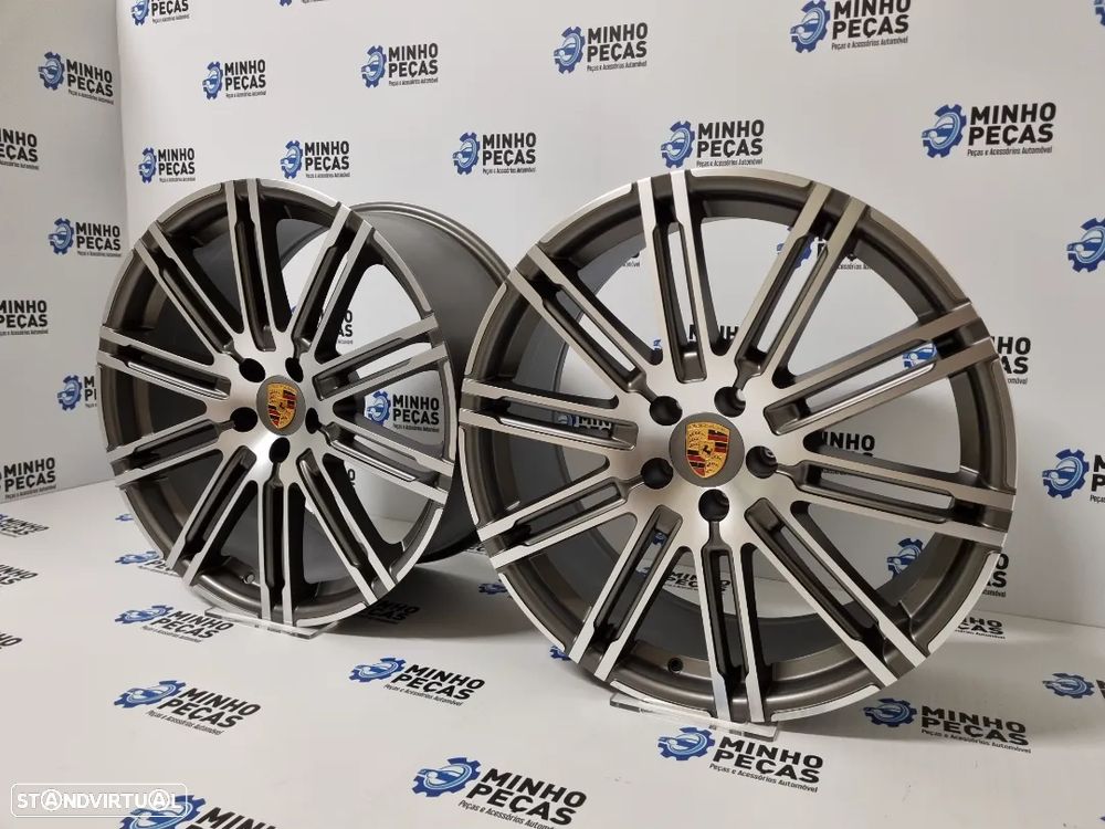 Jantes Porsche Macan Turbo em 20 (5x112) GunMetal - 2