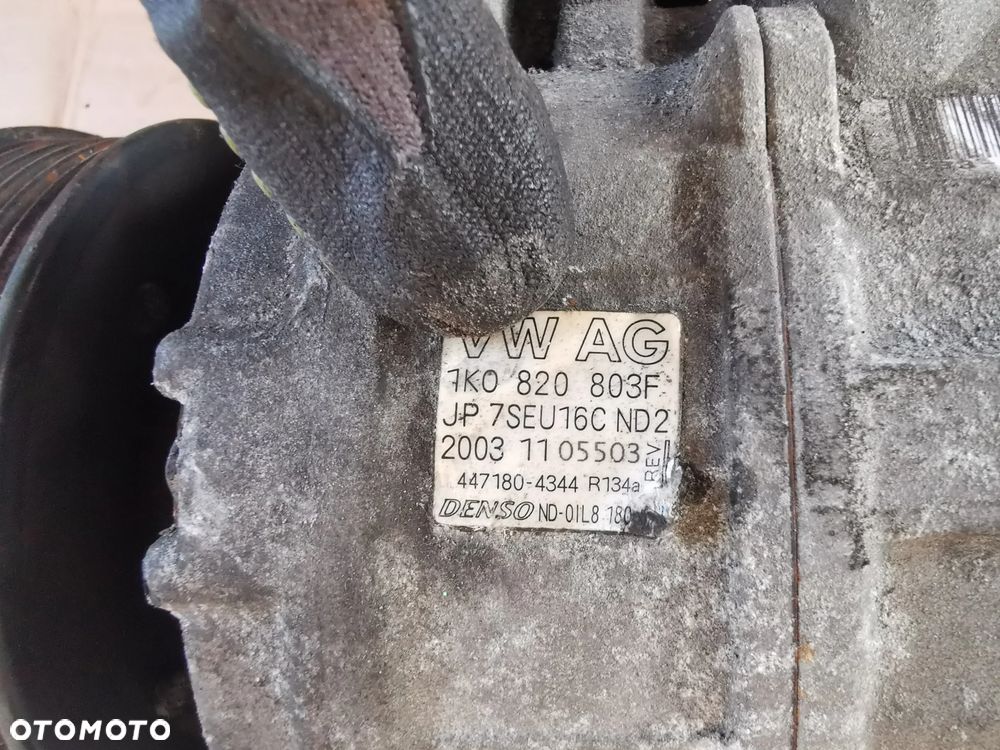 Kompresor Sprężarka Klimatyzacji VW Golf V 1k0820803F - 4