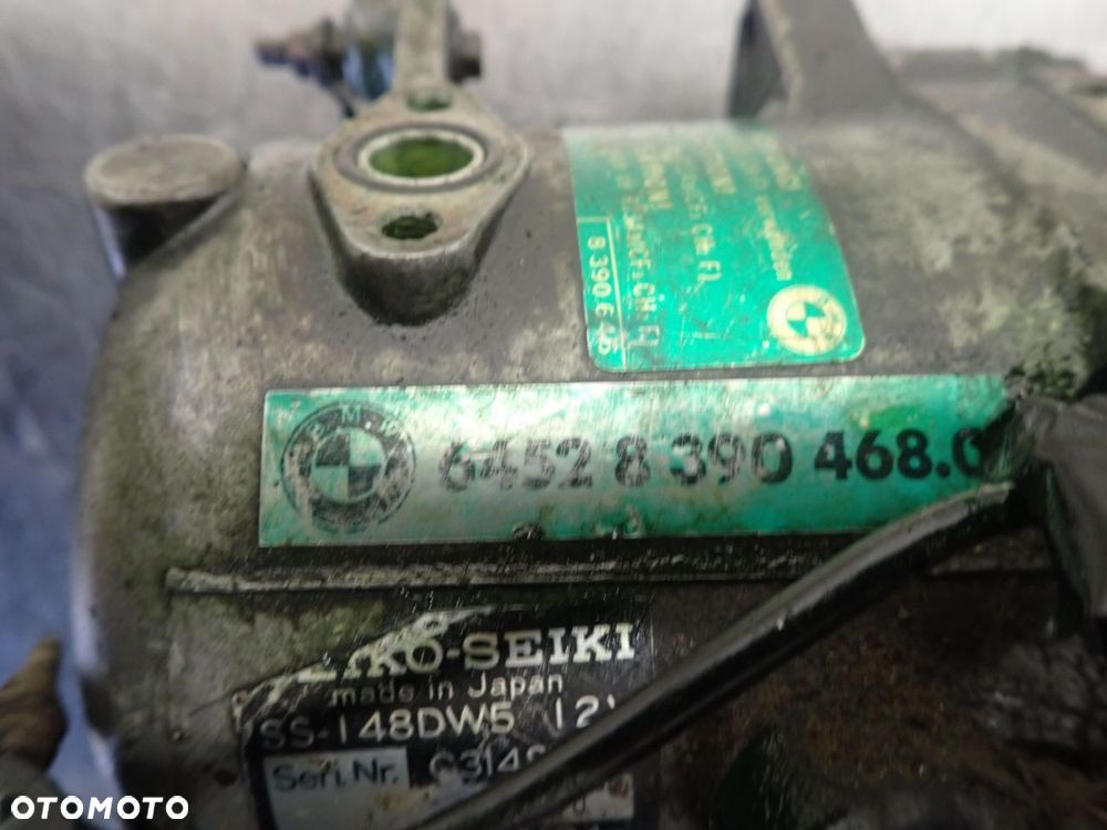 SPRĘŻARKA KLIMATYZACJI BMW E34 645283904680 - 5