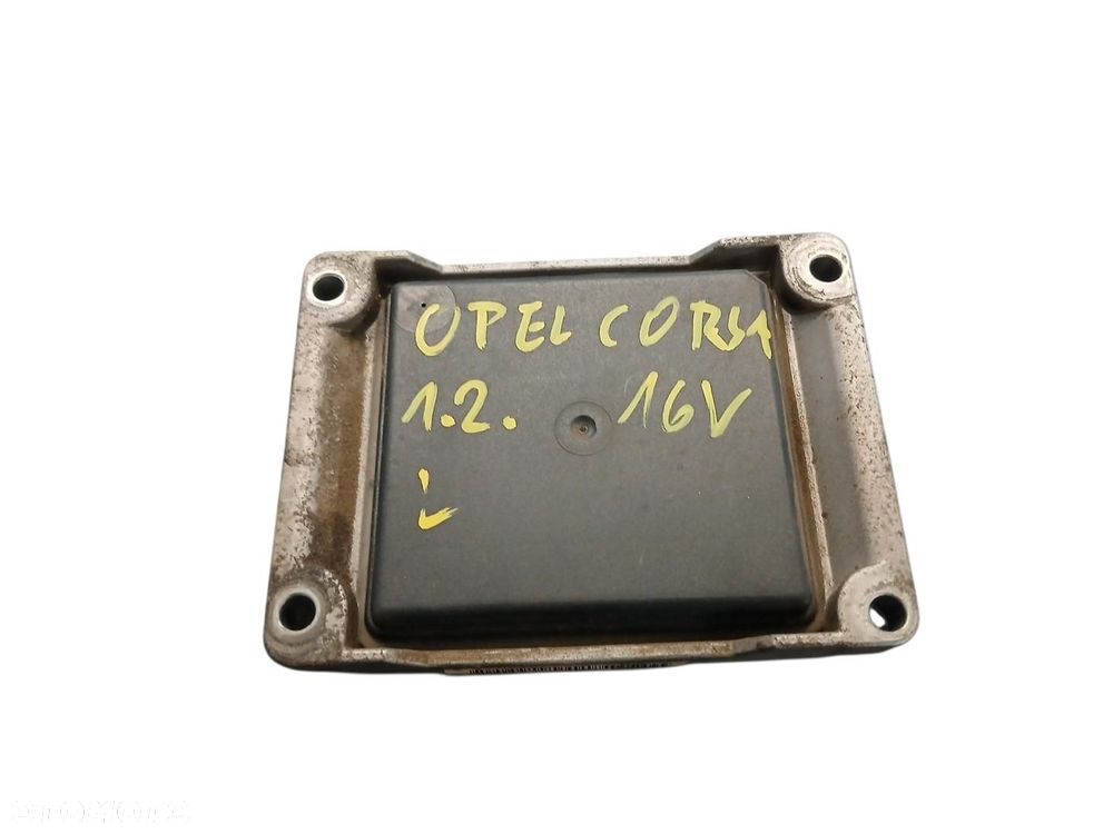 KOMPUTER STEROWNIK SILNIKA OPEL 1.2 16V 55350552 - 1