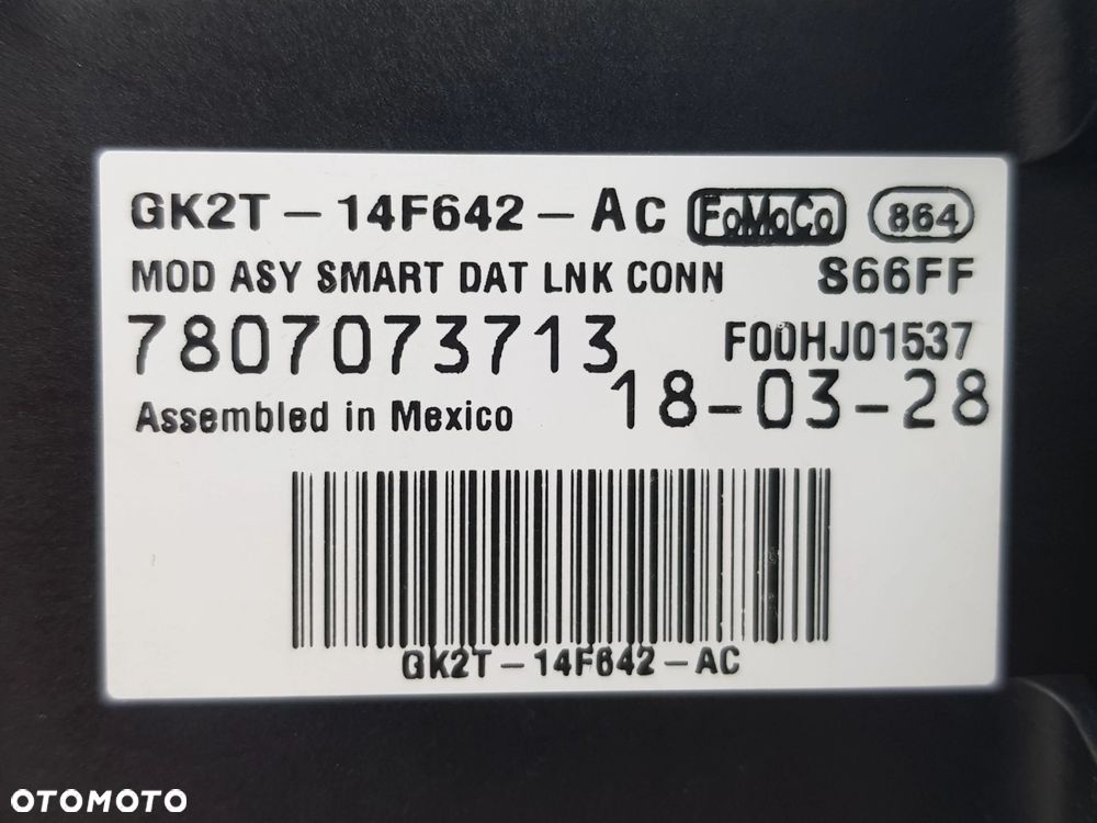 Moduł Sterownik Złącze diagnostyczne OBD Ford Transit MK8 GK2T-14F642-AC - 6