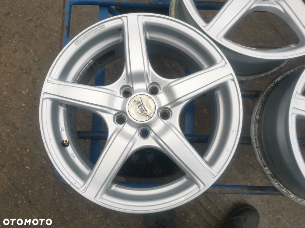 ALUFELGI FELGI ALUMINIOWE VIA VLVO PEUGEOT, FORD, CITROEN, 5X108 R16 7JX ET45 Otwór Centrujący 63,4 mm - 4