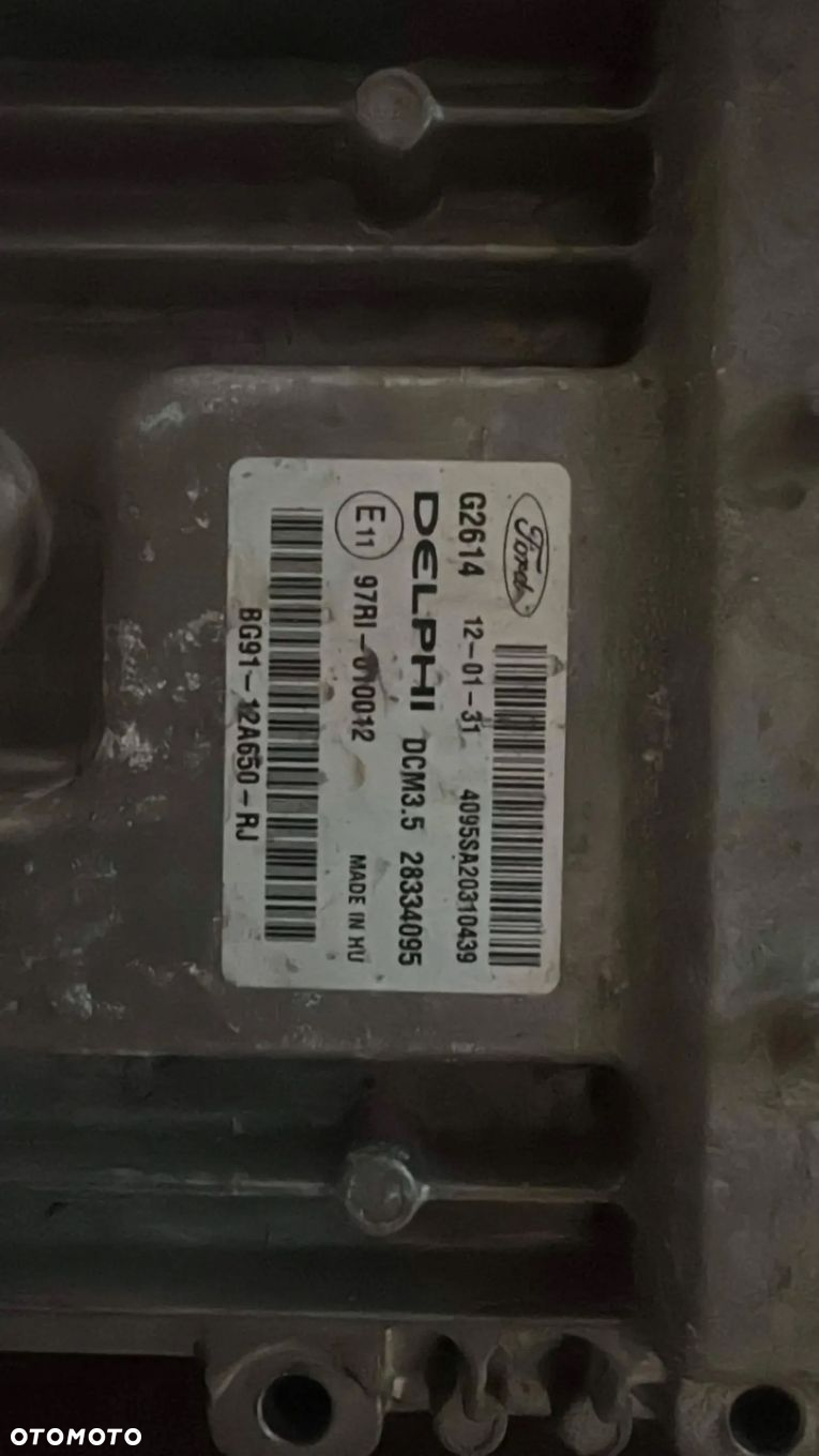 Ford Mondeo mk4 lift Sterowniki silnika 2.0d - 2