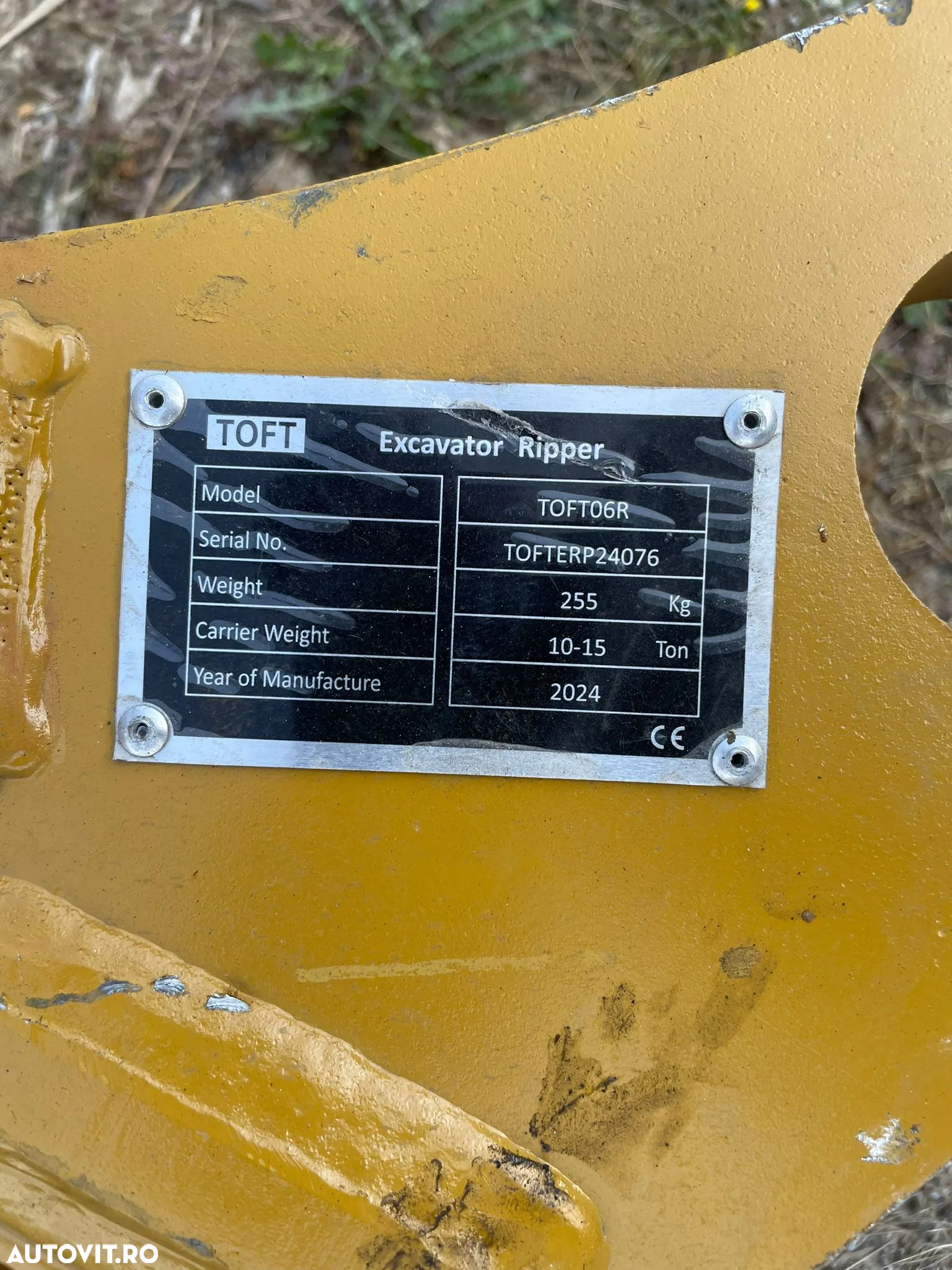 Scarificator nou pentru excavatoare de 10-15 tone - 8