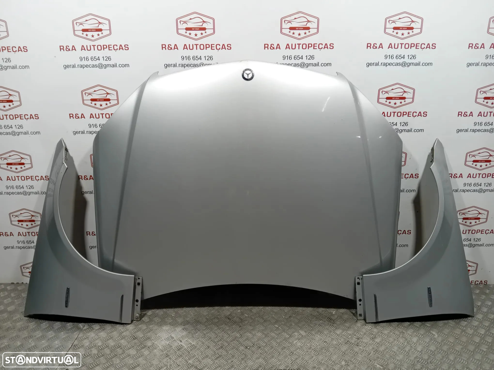 Frente Completa Mercedes Class C W204 Fase1 Amg - 7