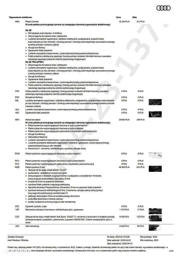 Audi Q8 45 TDI mHEV Quattro Tiptronic - 17