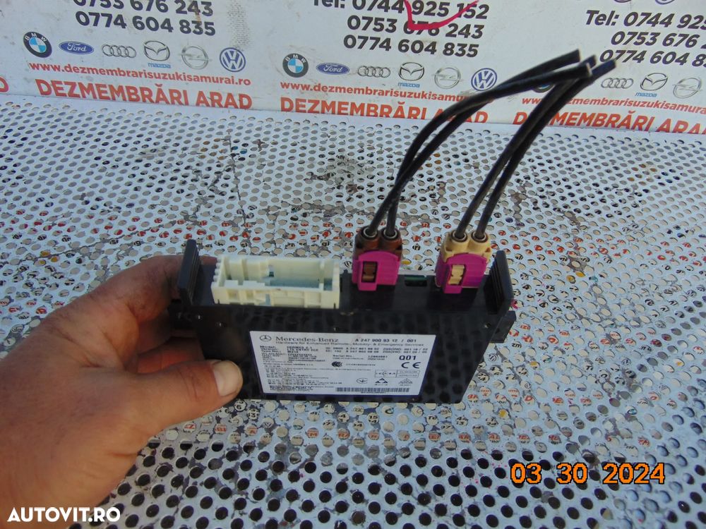 Modul radio Mercedesd vito w447 viano v class  sprinter w907 telematics - 3