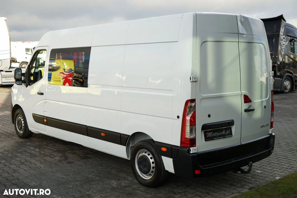 Renault MASTER / TABLĂ / DUBIȚĂ / CABINĂ MIXĂ 7 LOCURI / CAROSERIE / RAFTURI / UN SINGUR PROPRIETAR - 5