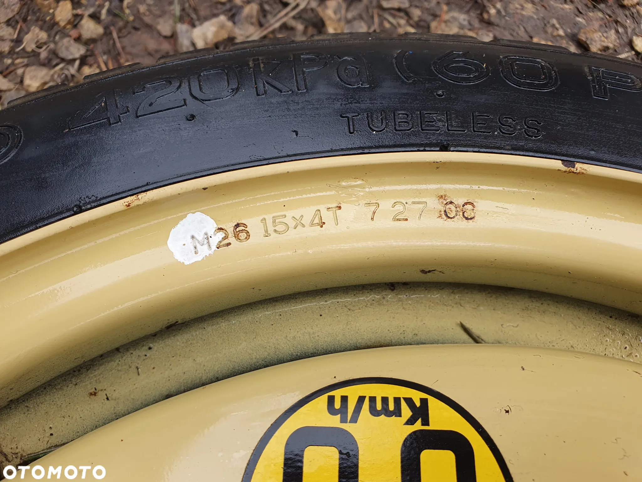 MAZDA 3 6 KOŁO DOJAZDOWE 14 5x114.3 115/70/R14 POSIADAM 3SZT - 5