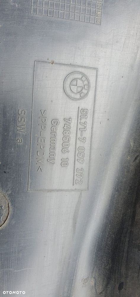 Nadkole lewy przód przednie lewe BMW I E81 7059376 - 9