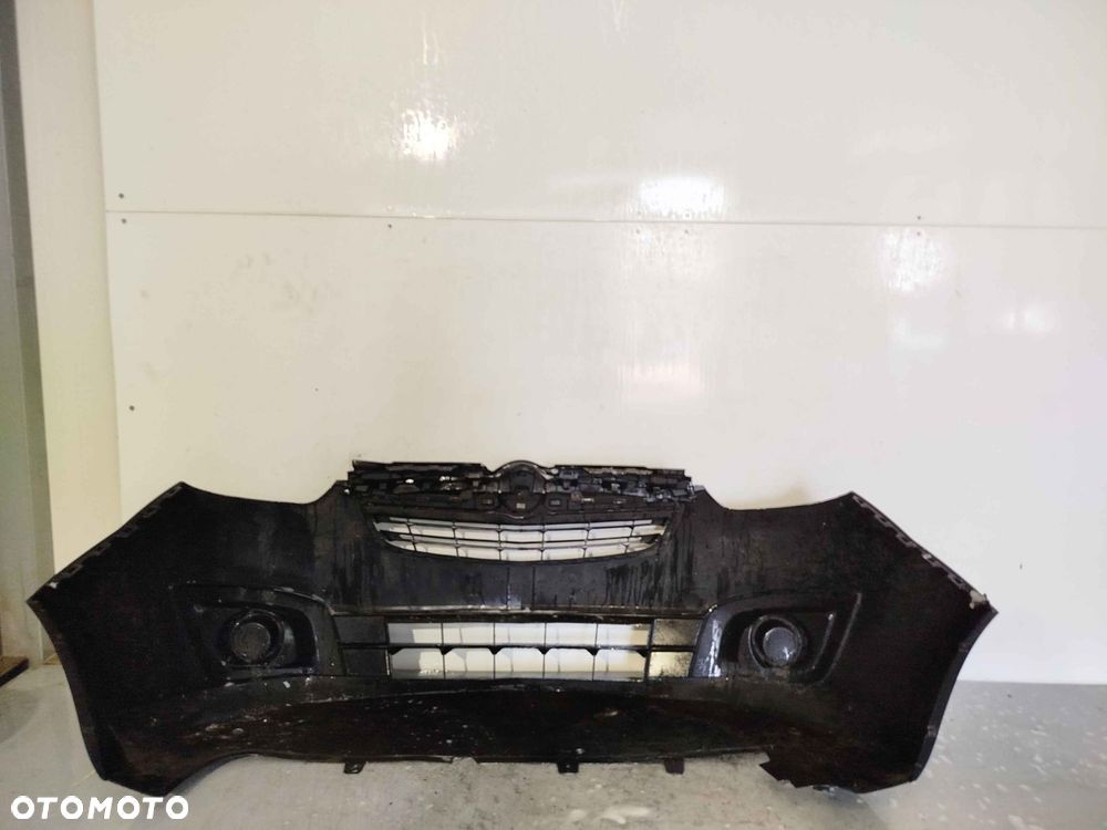 ^ ZDERZAK PRZÓD PRZEDNI OPEL COMBO 3 III D CZARNY MAT - 5