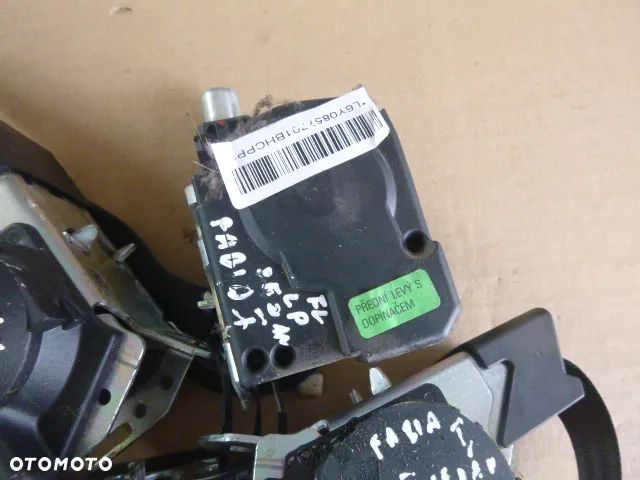 PAS PASY BEZPIECZEŃSTWA LEWY PRZÓD PRAWY PRZÓD KOMPLET SKODA FABIA I LIFT 05-08 - 3
