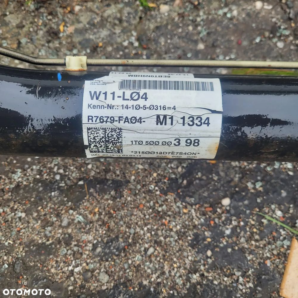 Belka tylna Audi A3 8P, Golf VII, Turan - 2