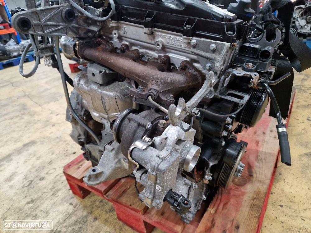 Motor usado 651900 MERCEDES CLASS C W204 220CDI 170CV OM651 W212 - 5