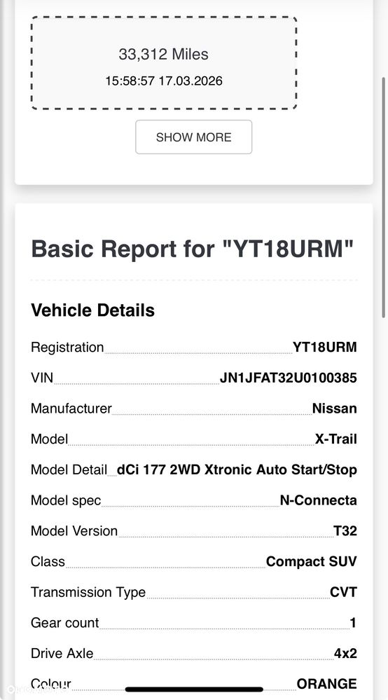 Silnik kompl M9r868 nissan x-trail 2018 euro 6 30 tys mil  2.0 DCI - 15