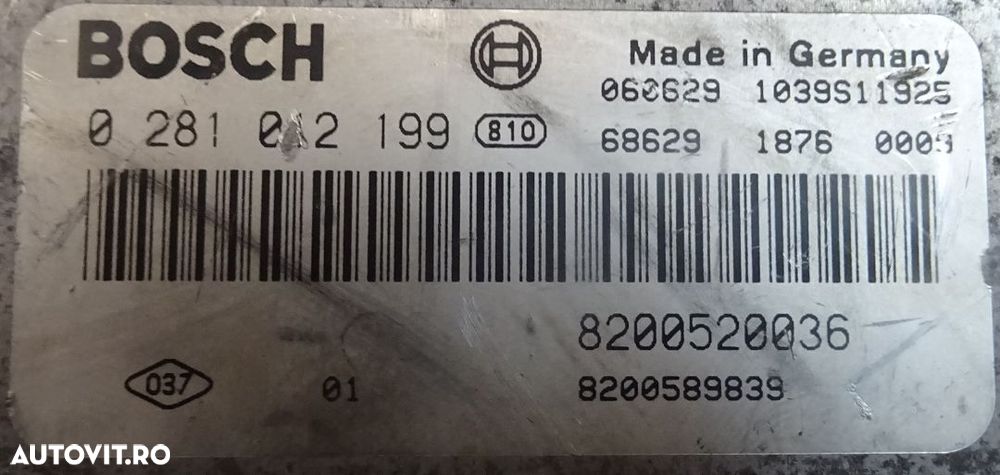 Calculator motor Renault Laguna 2   2.0 DCI - 2