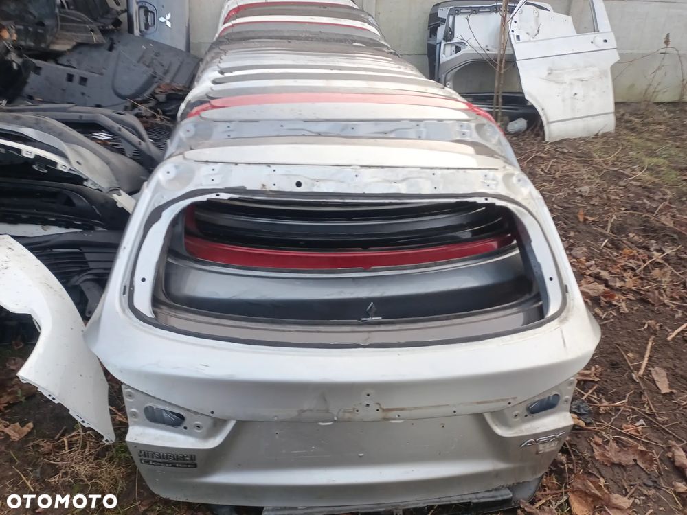 Mitsubishi Asx klapa tylna tył pokrywa bagażnika - 2