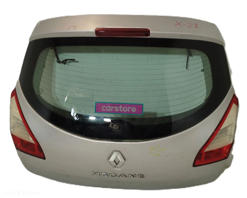 KLAPA BAGAŻNIKA TYLNA RENAULT MEGANE III 08-12 HB - 2