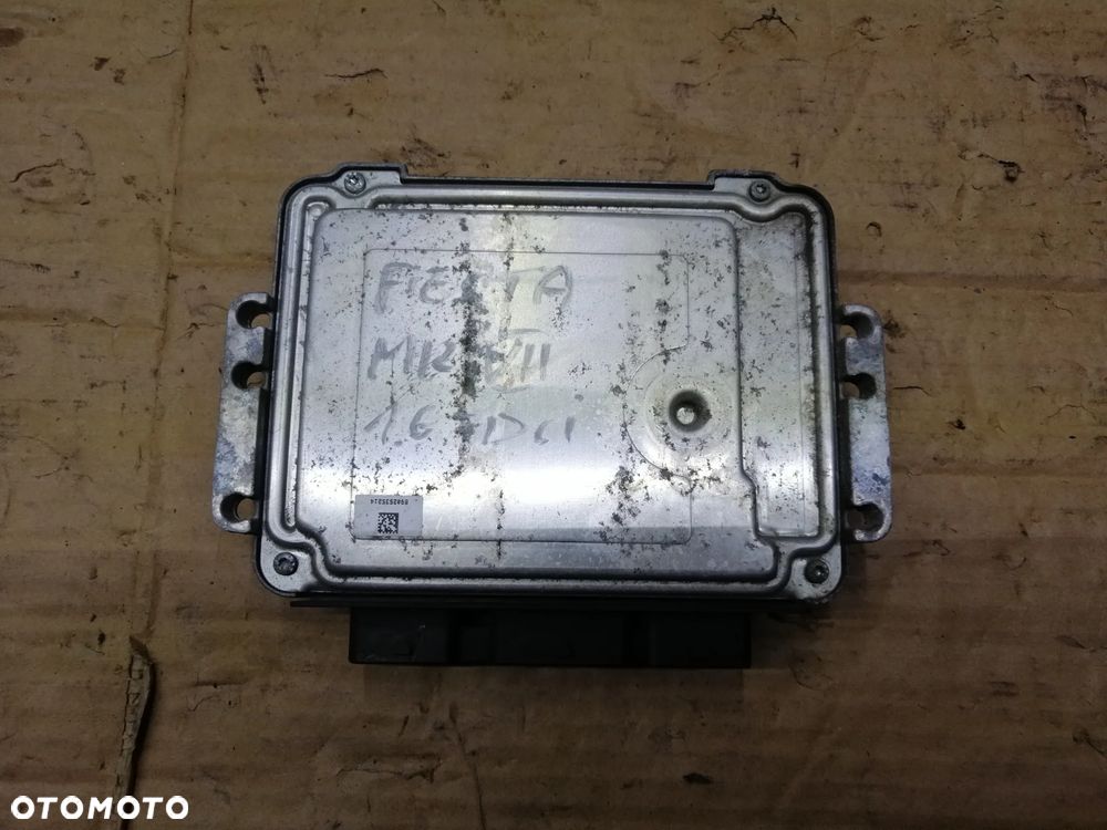 Ford Fiesta MK VII 1.6 TDCi sterownik silnika 8V21-12A650-PE 7FCE 0281014989 stacyjka klucze immo licznik i inne - 4