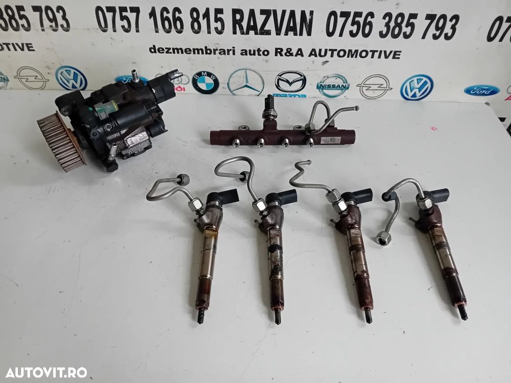 Kit Injectie Injectoare Injector Renault Clio Megane Captur Kangoo 1.5 Dci E5 H8200704191 166008052R - 2