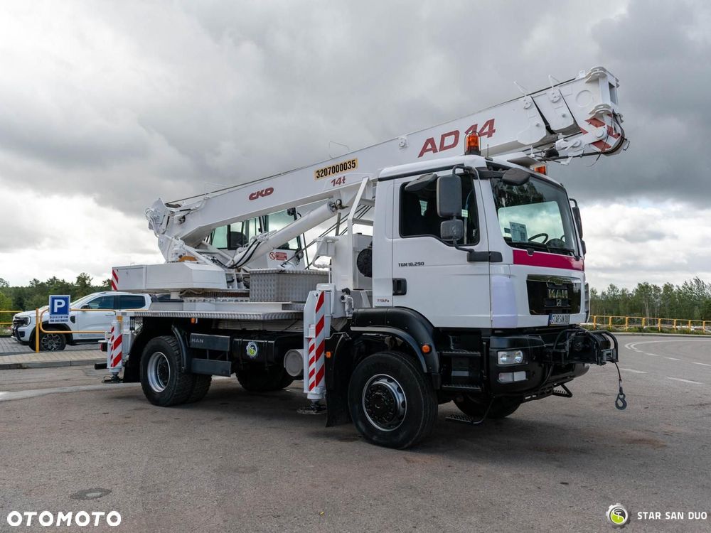 MAN Tgm 18.290 4x4 Ckd AD-14 Żuraw 14 t Wciągarka - 12