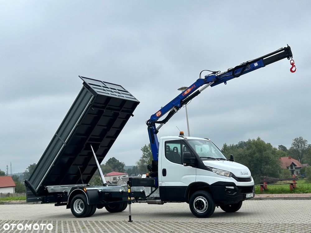 Iveco DAILY 72-180 3.0 HPI 180KM * HDS PM 6.5 * 2800 Udźwig * 82 Tyś km* Wywrotka 3 Stronna *Blokada Mostu - 15
