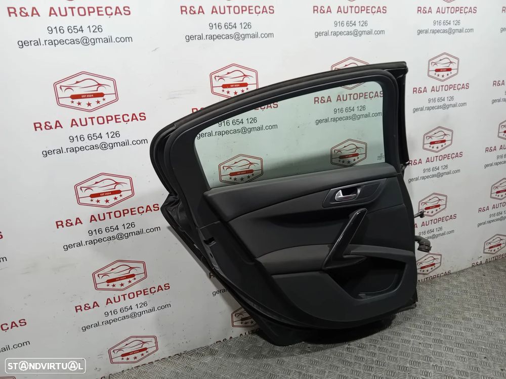 Porta Trás Traseira Esquerdo Peugeot 508 Carro Original - 6