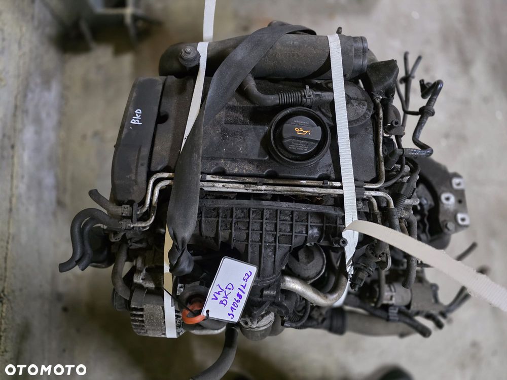 Volkswagen BKD 2.0 TDI diesel silnik z pełnym osprzętem kompletny gotowy do montażu - 5