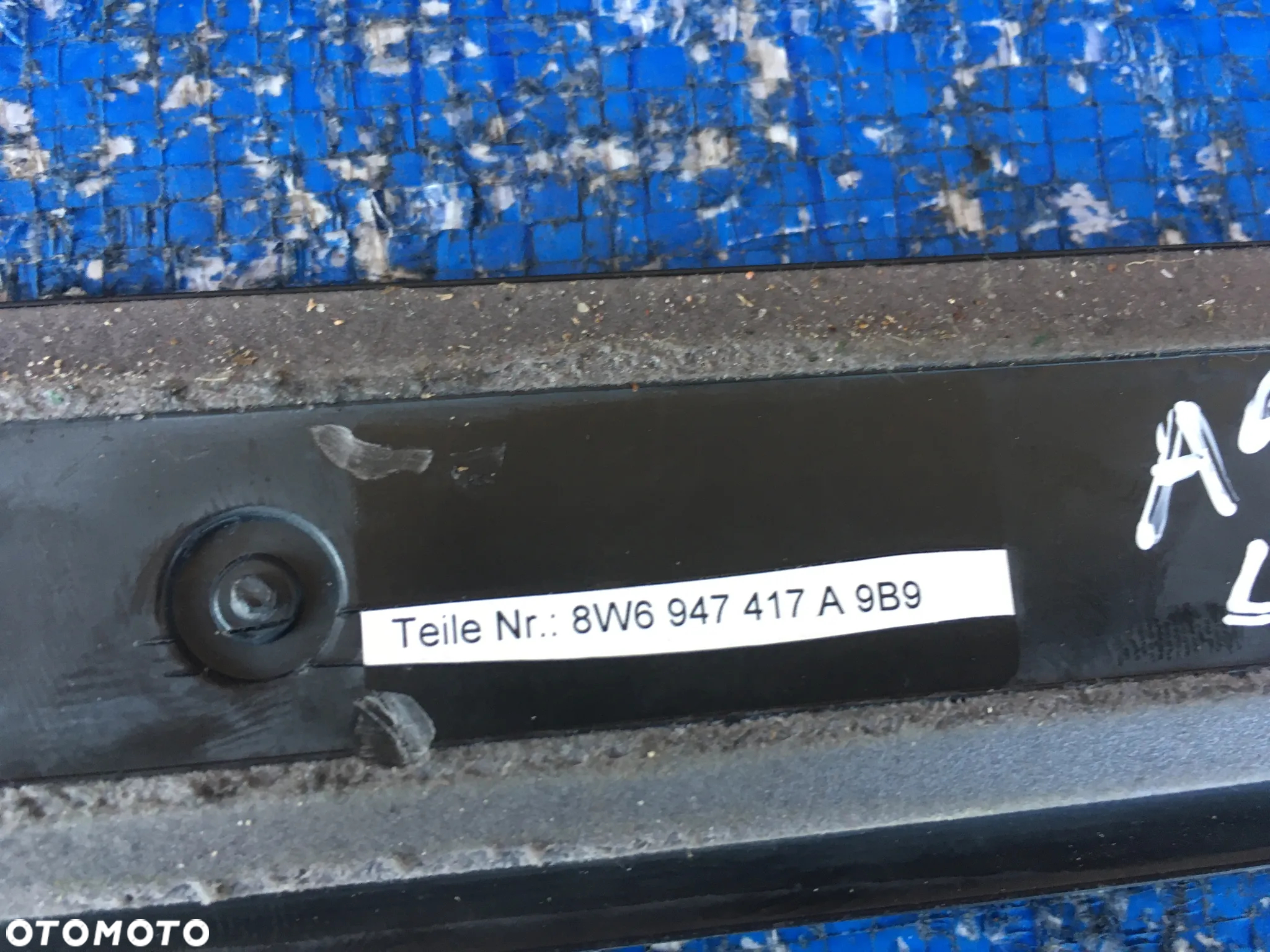 Audi A5 8W Coupe Lift S-Line Listwa Osłona Na Próg Progowa Prawa Lewa 8W6947417A 8W6947418A - 9