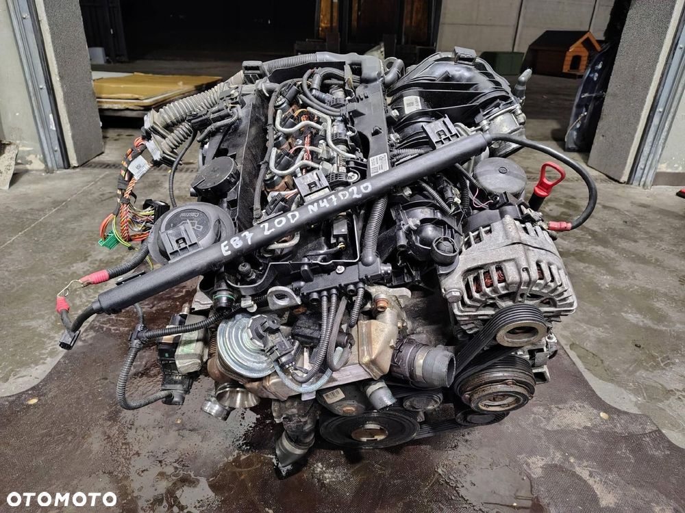 SILNIK KOMPLETNY N47D20 BMW SERIA 1 I E87 2.0 D 116 D 89 TYŚ KM - 7