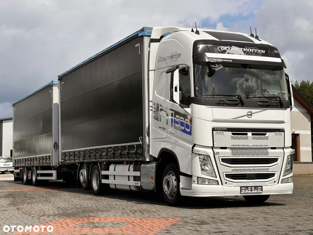 Volvo FH 500 GLOB XXL TANDEM ZESTAW WECON OCYNK SAF  7,72+7,72 - 1