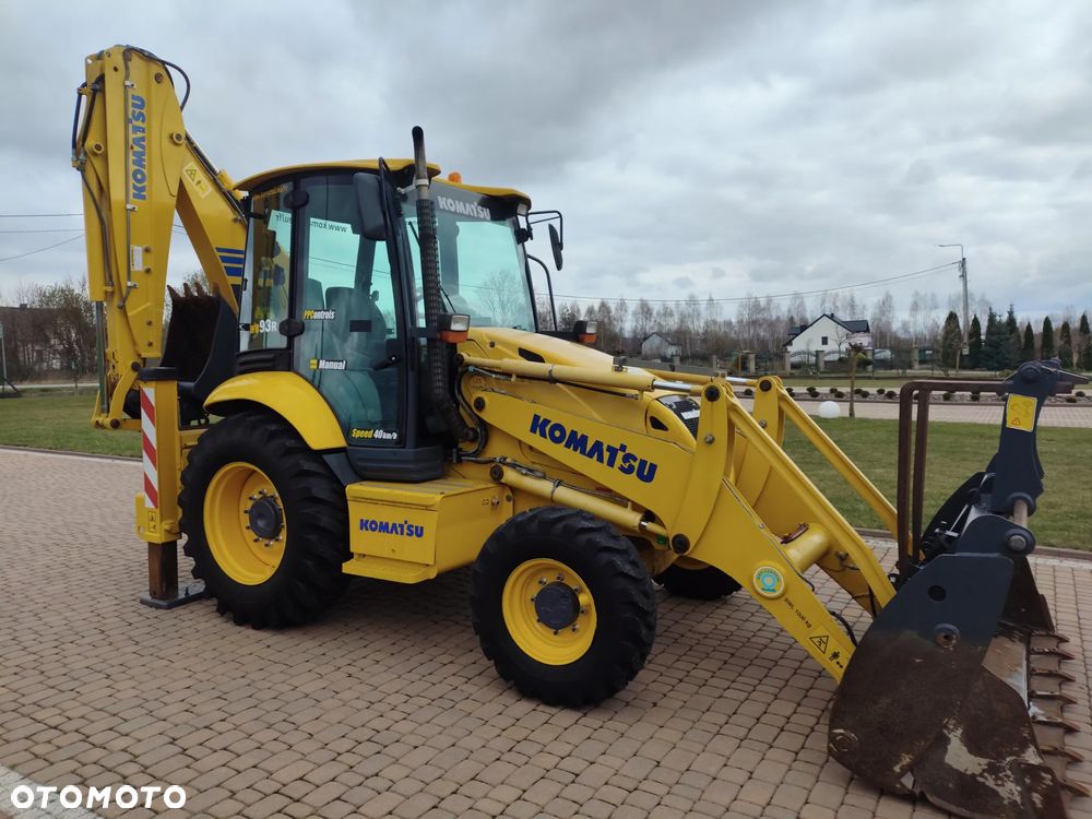 Komatsu WB 93R /  KOPARKO-ŁADOWARKA , BEZ VAT , UMOWA KUPNA -SPRZEDAŻY , STAN SUPER - 5