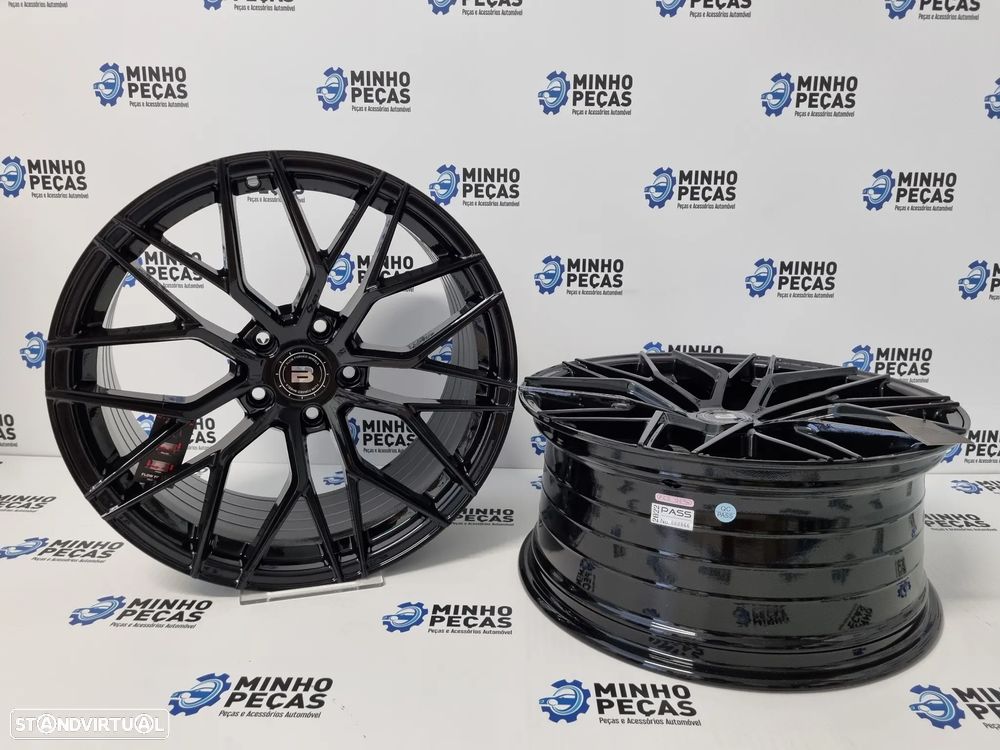 Jantes BUTZI Fura em 19 (5x120) Preto Brilho - 4