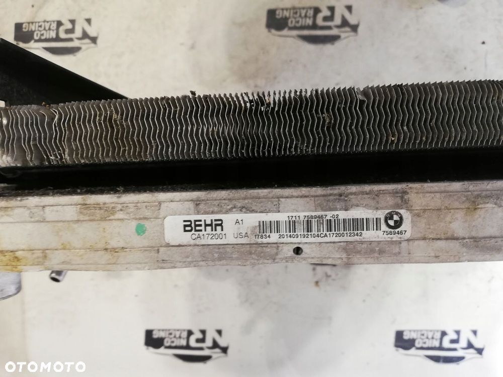 KOMPLET CHŁODNIC BMW X5 F15 X6 F16 M50D 7589467 - 9
