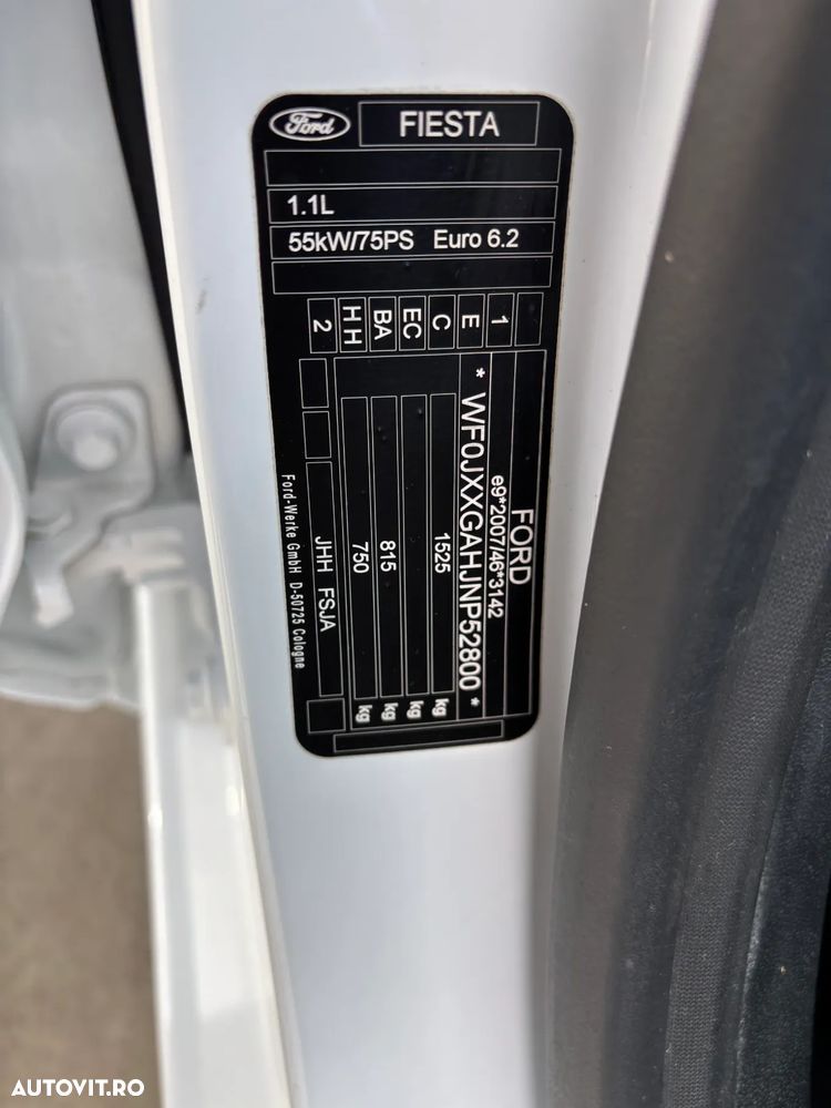 Ford Fiesta 1.1 Trend Connected - 35