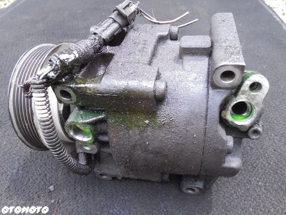 FIAT PUNTO II 1.9 JTD KOMPRESOR SPRĘŻARKA KLIMATYZACJI 467579070 MAGNETI MARELLI DENSO ORYGINAŁ - 1