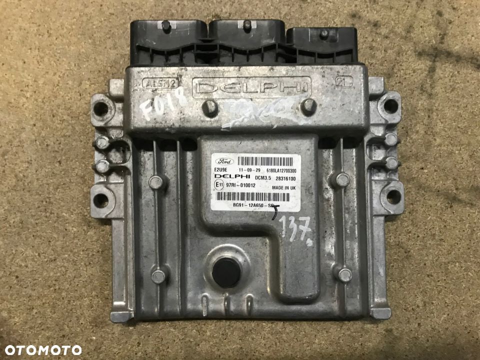 KOMPUTER MONDEO MK4 2.0 TDCI BG91-12A650-SG - 1