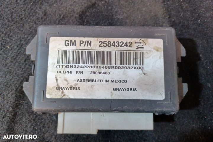 Calculator confort 25843242 25843242 Opel Antara 1 [2006 - 2011] Cros - 3