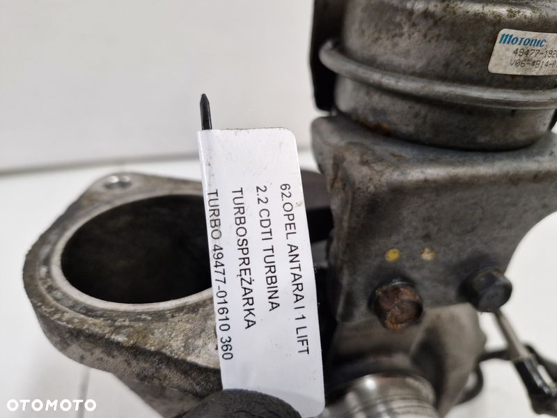 OPEL ANTARA I 1 LIFT 2.2 CDTI TURBINA TURBOSPRĘŻARKA TURBO 49477-01610 - 5
