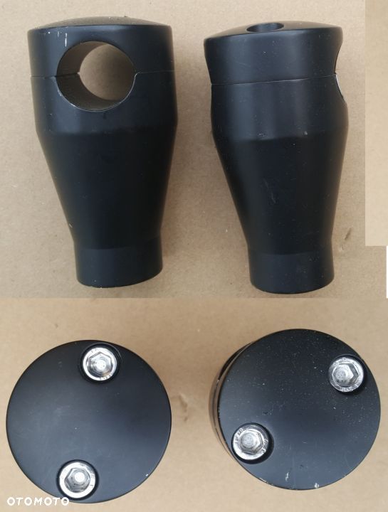 Harley Davidson Klamra Risery Mocowanie Kierownicy 1 cal - 1