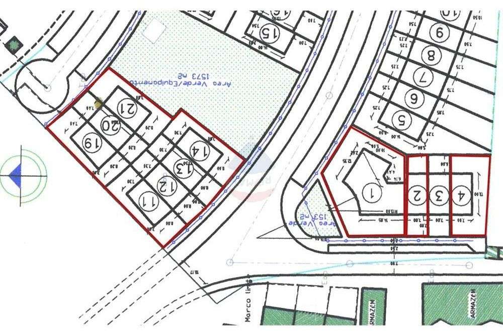 Lote para moradia em banda de Ponta - Grande imagem: 2/2